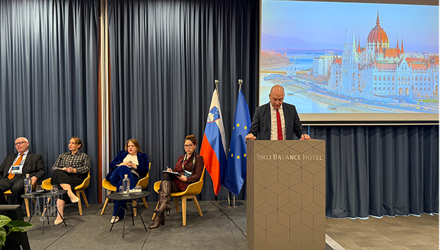 A szlovén ombudsmani intézmény megalakulásának 30. évfordulójára  emlékező ünnepi konferencián vett részt Dr. Kozma Ákos